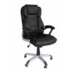 Scaun directorial NIC 7102 Negru rezistent pana la 150 kg